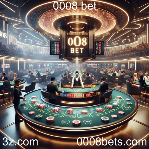 A Experiência Imersiva do Live Casino no 0008 Bet